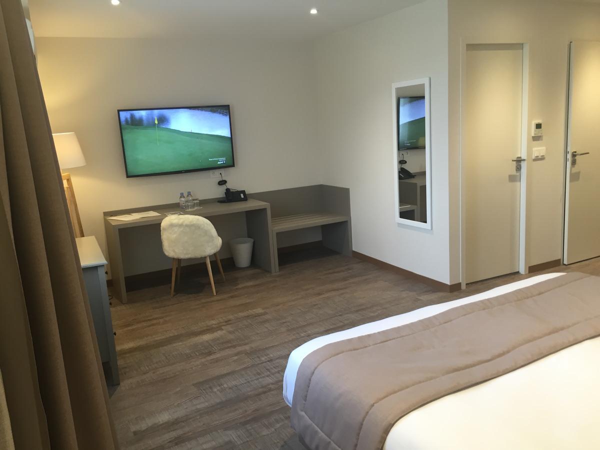 La Sorelle Hotel Golf Et Restaurant Villette-sur-Ain Exterior foto